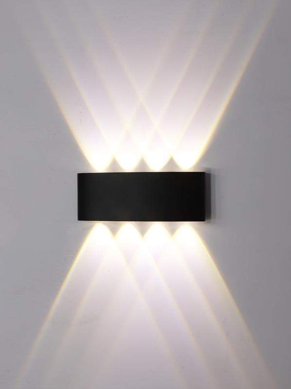  Светильник светодиодный архитектурный PWL-80210 8Вт 4000К BL IP54 фасадный черн. JazzWay 5039872 фото в каталоге от BTSprom.by