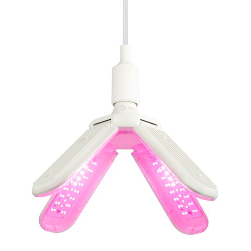 Лампа светодиодная GREEN LINE ФИТО-40W-PL-E27-GR 40Вт E27 для растений 4-х лепестковая красн./син. спектра Эра Б0064525 фото в каталоге от BTSprom.by