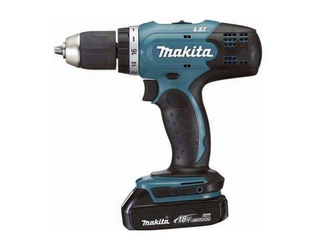 аккум. дрель-шуруповерт makita lxt ddf 453 rfe в чем. (18.0 в, 2 акк., 3.0 а/ч li-ion, 2 скор., 42 нм, шурупы до 10 мм) от BTSprom.by