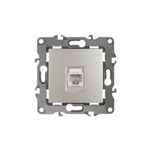 розетка телефонная эра12 12-3105-15 rj11 ip20 перламутр эра б0019345 от BTSprom.by