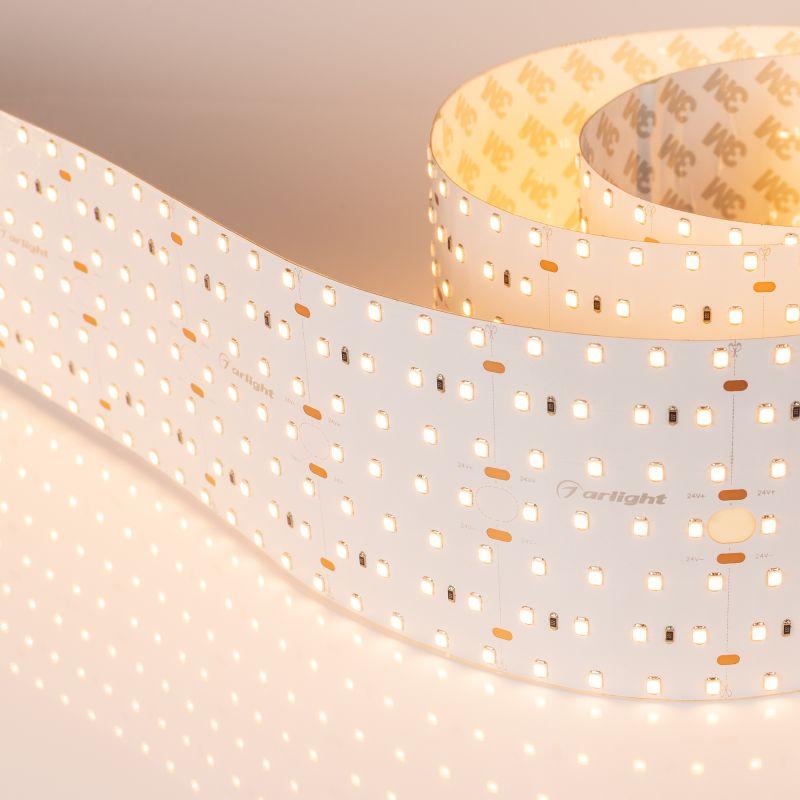 лента светодиодная s2-2500 24v warm 3000к 85мм 2835 560 led/м lux 40вт/м ip20 (уп.2.5м) arlight 021211 от BTSprom.by
