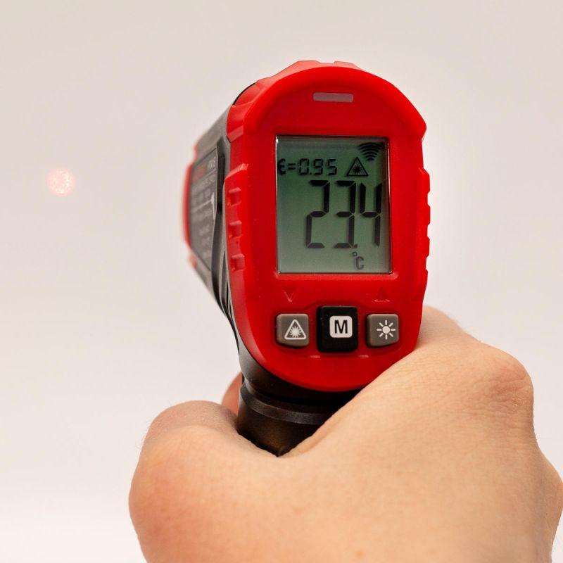  Пирометр бесконтактный цифровой KT 641B PROLINE КВТ 87245 фото в каталоге от BTSprom.by