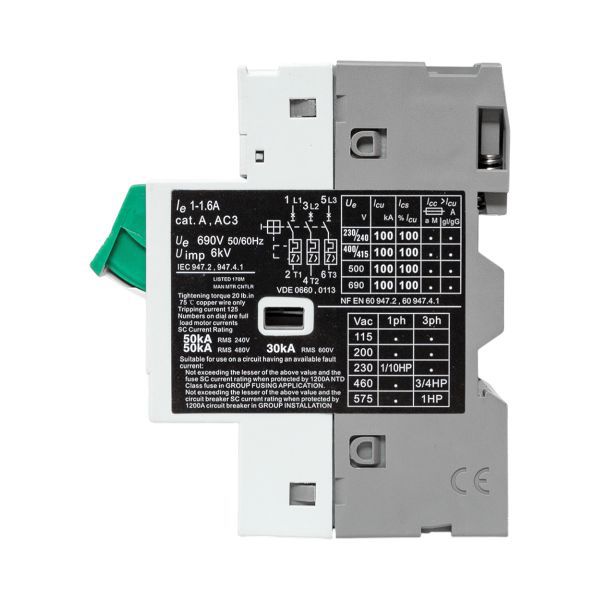  Выключатель автоматический для защиты двигателя АПД-32 1.0-1.6А EKF apd-me-1.6 фото в каталоге от BTSprom.by