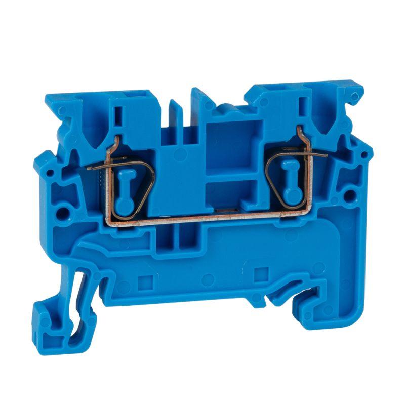 клемма проходная пружинная opticlip cx-2.5-i-bu-24a-(0.2-2.5) син. кэаз 289712 от BTSprom.by