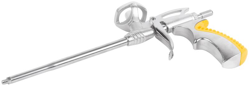  Пистолет для монтажной пены цельнометаллический прорезиненная ручка FIT 14284 фото в каталоге от BTSprom.by