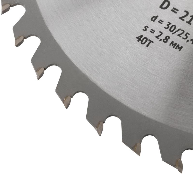  Диск пильный для циркулярных пил по дереву 210х30/25.4х40T FIT 37751 фото в каталоге от BTSprom.by