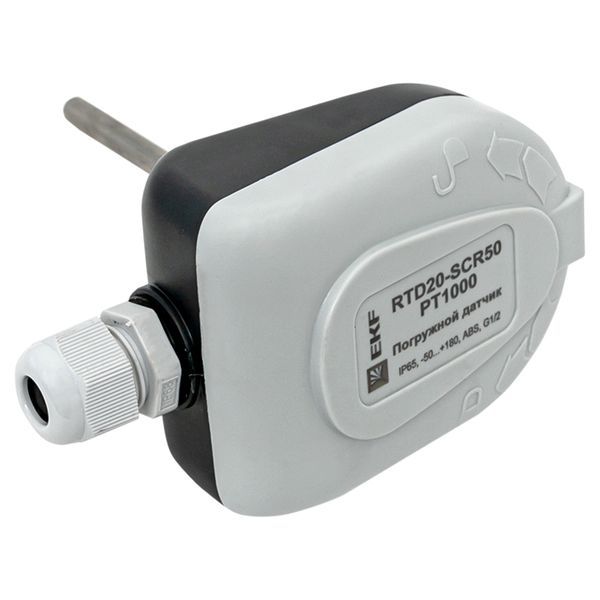  Датчик температуры ввинчиваемый 50мм EKF RTD20-SCR50-PT1000 фото в каталоге от BTSprom.by