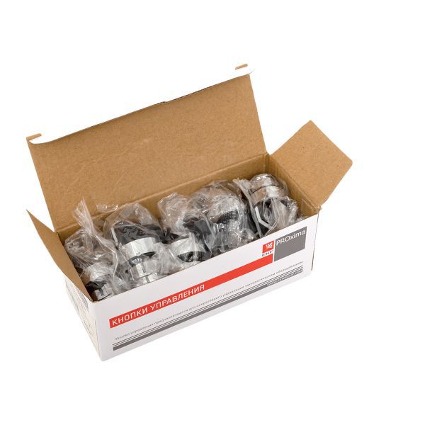  Механизм переключателя исполнительный ХB4 на 2 положения возвратный без фиксации без подсветки с длинной ручкой PROxima EKF XB4BJ2 фото в каталоге от BTSprom.by