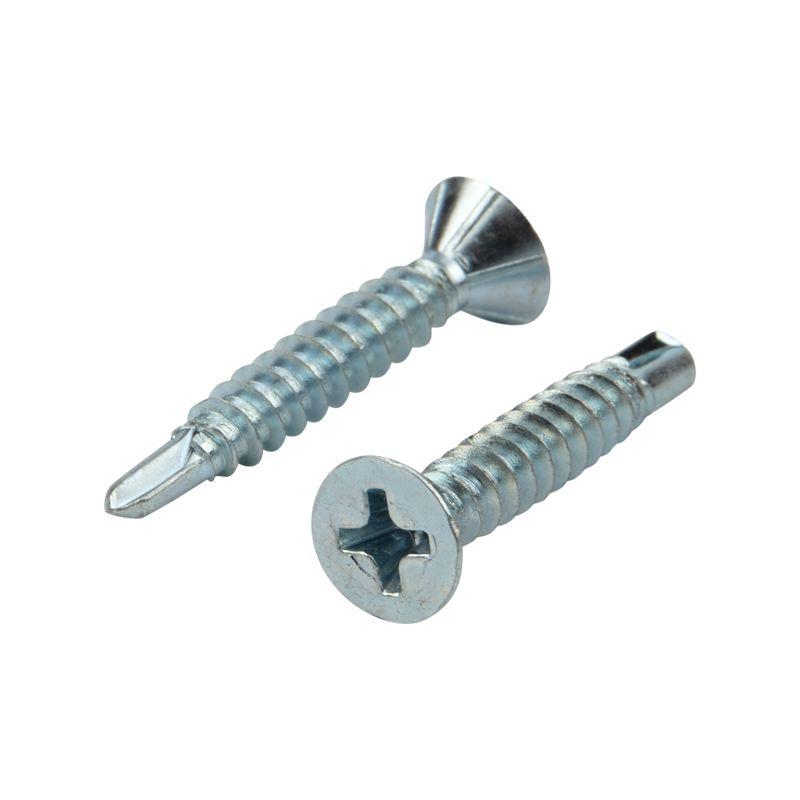  Саморез оконный сверло 3.9х25 бел. цинк (уп.500шт) Kranz KR-01-3722-0011 фото в каталоге от BTSprom.by