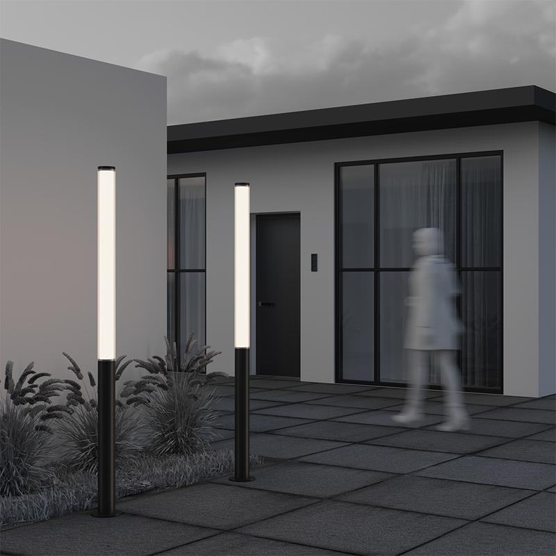  Светильник Ginza 100Вт 3000К IP54 садово-парковый Maytoni O041FL-L100B3K фото в каталоге от BTSprom.by