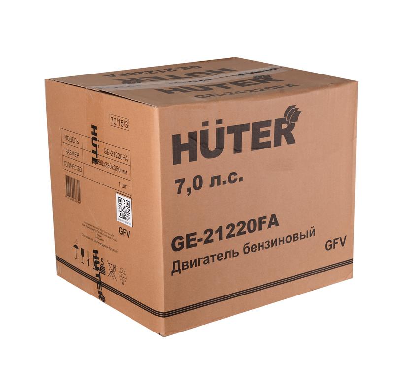  Двигатель бензиновый GE-21220FА HUTER 70/15/3 фото в каталоге от BTSprom.by