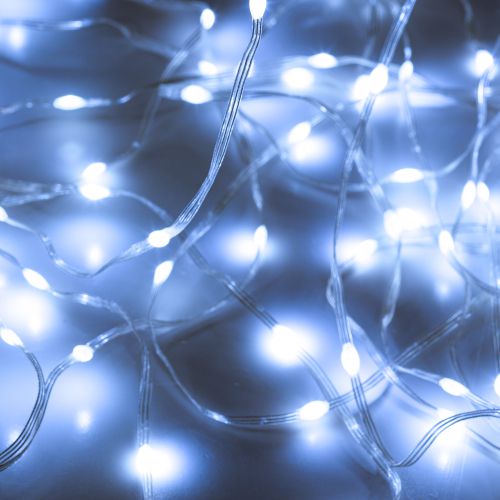  Гирлянда светодиодная "Занавес водопад" 3х2м 200LED холод. бел. IP20 ENIN-200WD Эра Б0060417 фото в каталоге от BTSprom.by