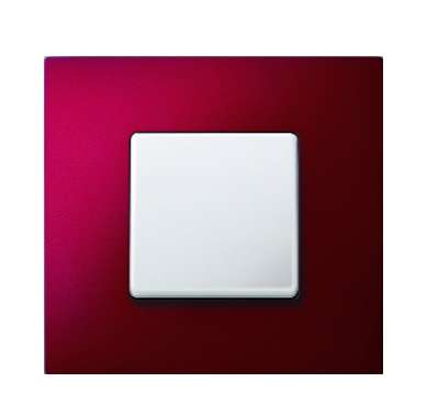 рамка 1-м simon27 play арктик крас. simon 2700617-080 от BTSprom.by