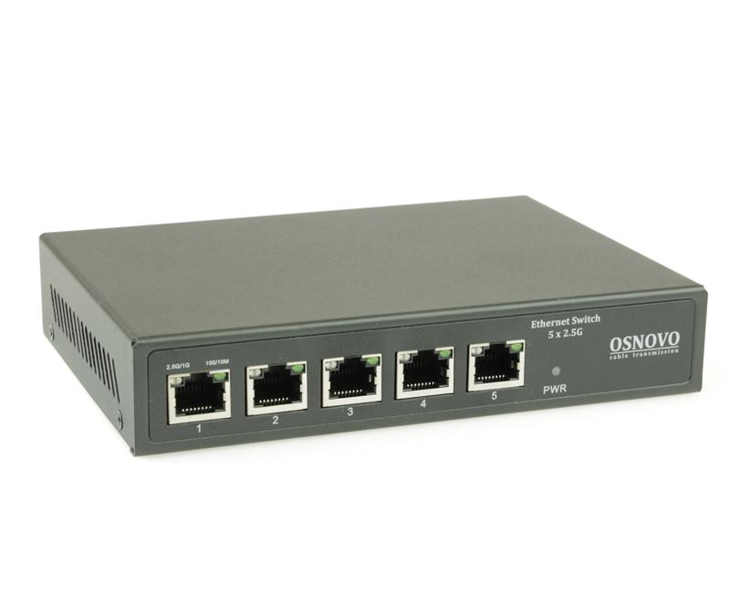 коммутатор 2.5g ethernet sw-5d-1 на 5 rj45 портов osnovo 14343 от BTSprom.by