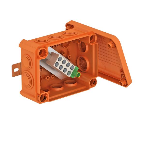 коробка распределительная 150х116х67мм ip66 t100 ed 10-5 а оранж. obo 7205543 от BTSprom.by
