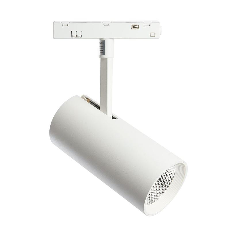 светильник светодиодный трековый низковольтный 10вт 900лм 4000к 35град. бел. mgn303 feron 41945 от BTSprom.by