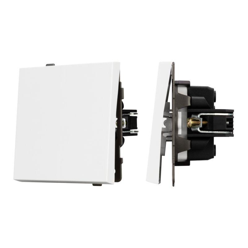 выключатель проходной 1-кл. swt-tendo-mkp1-pl-wh 10а 230в механизм arlight 054148 от BTSprom.by