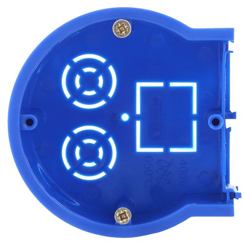  Подрозетник концевой UniPost 68х45мм для твердых стен IP30 син. Эра Б0039061 фото в каталоге от BTSprom.by