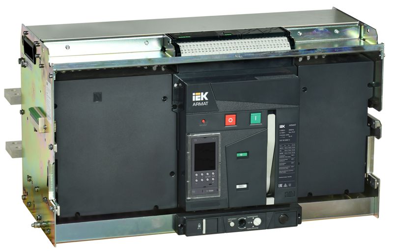 выключатель автоматический воздушный 4п h 6300а 150ка td выдвиж. с комплектом аксессуаров armat iek ar-acb-4vh-150-6300a-tdcf от BTSprom.by