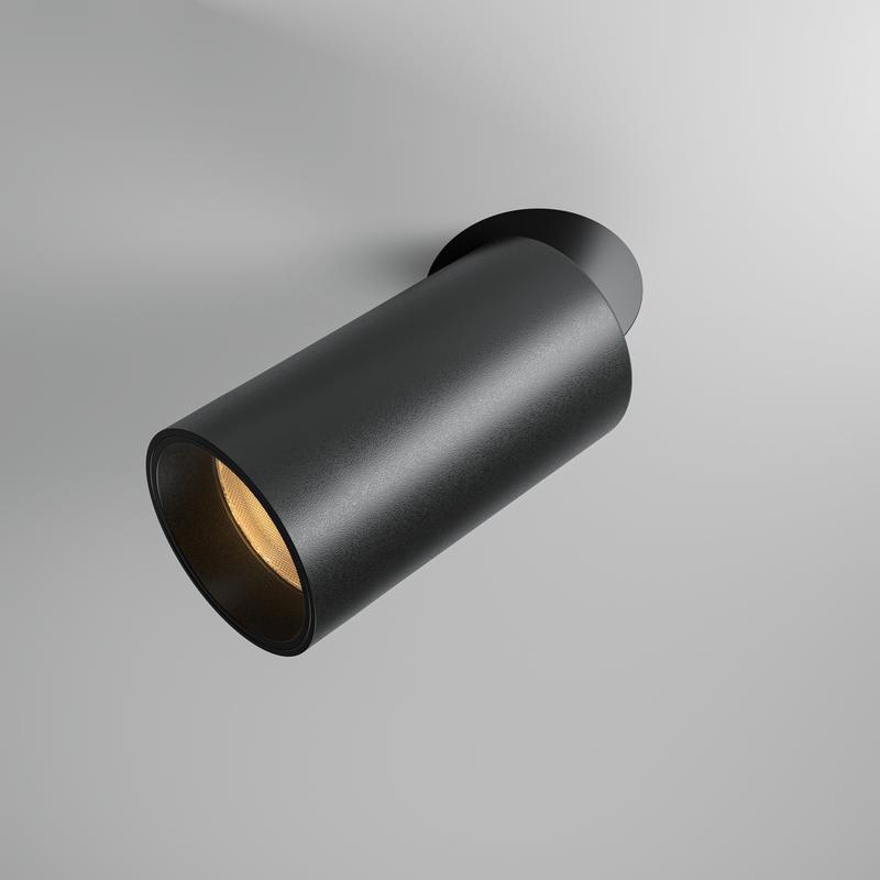  Светильник FOCUS LED 12Вт 3000К 60град. встраив. Maytoni DL125-L12-3K-TRS-B фото в каталоге от BTSprom.by