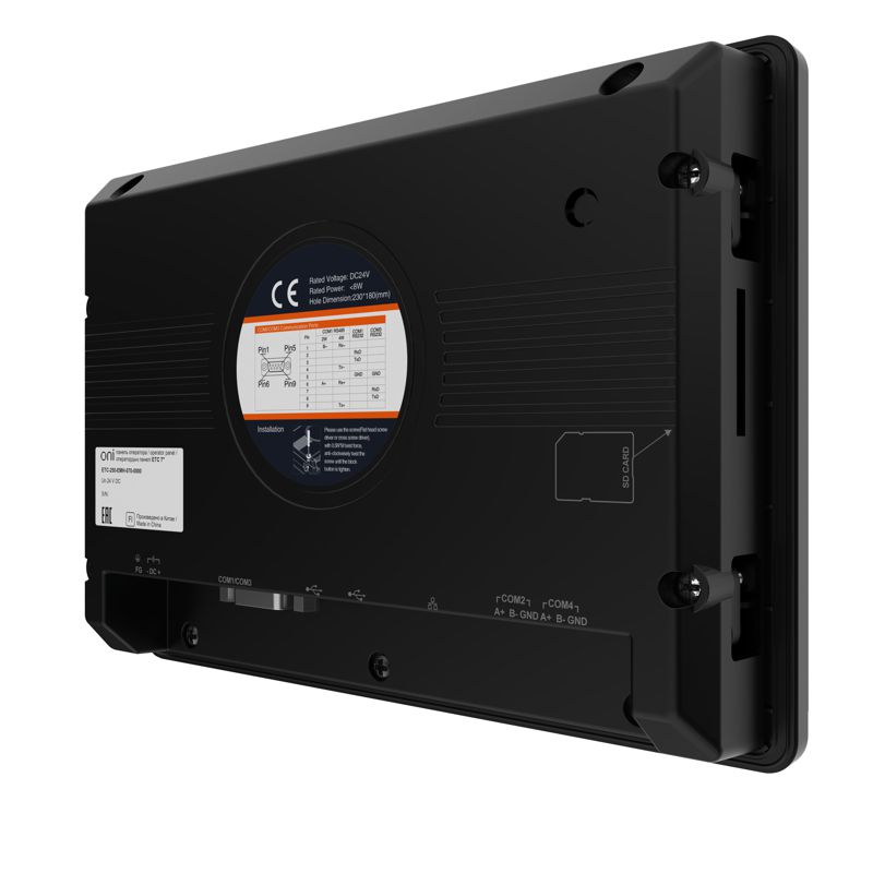  Панель оператора общепром. ETC 7дюйм металл Ethernet ONI ETC-250-EMH-070-0000 фото в каталоге от BTSprom.by