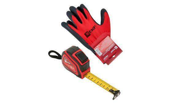 рулетка измерительная рс-10 5мх25мм autostop магнит + перчатки profi ekf expert rs-10-5-25-set-01 от BTSprom.by