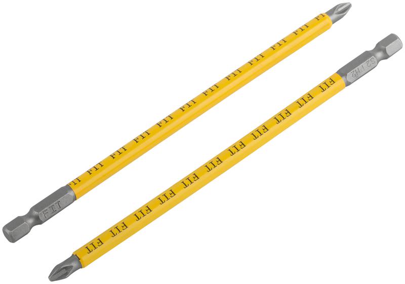  Набор бит кованые сталь S2 односторонние 150мм PH2 профи блистер (уп.10шт) FIT 57530 фото в каталоге от BTSprom.by