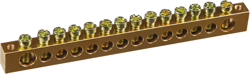 шина нулевая 90 713 obb-812-14-2 стандартная (без изоляторов) онлайт 90713 от BTSprom.by