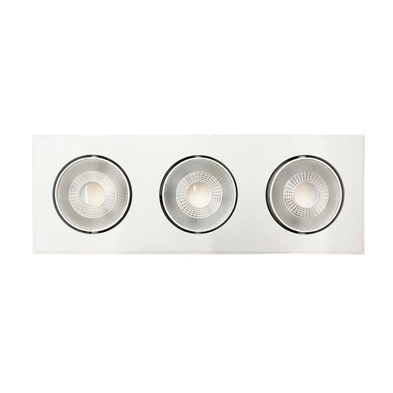 светильник светодиодный psp-s 413 3х8вт 4000к ip40 40град. карданный бел. jazzway 5048379 от BTSprom.by