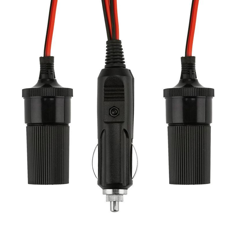  Разветвитель автоприкуривателя 2 гнезда шнур Rexant 16-0222 фото в каталоге от BTSprom.by