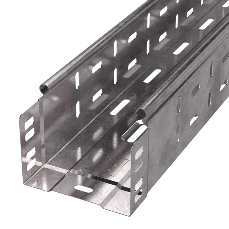 Лоток перфорированный 100х80 L3000 1мм Стандарт (уп.6м) Промрукав PR16.2298 от BTSprom.by