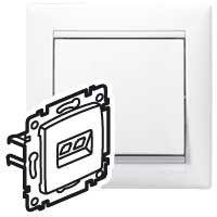 розетка компьютерная 1-м сп valena rj45 utp механизм бел. (diy-упак.) iek 694286 от BTSprom.by