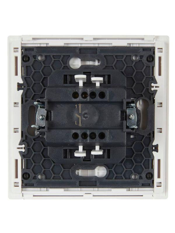  Выключатель 1-кл. СП FORTE&PIANO 10А FP201 бел. IEK FP-V10-0-10-1-K01 фото в каталоге от BTSprom.by