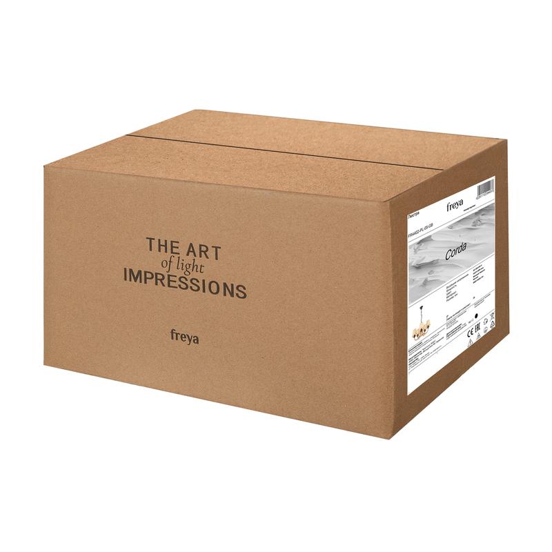  Люстра Corda 60Вт E14х5 IP20 Freya FR4402-PL-05-GB фото в каталоге от BTSprom.by