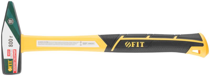  Молоток кованый Профи 800г фибергласовая усилен. ручка FIT 44337 фото в каталоге от BTSprom.by