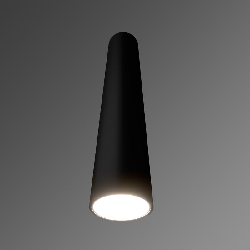 светильник светодиодный rve-avion-40-300-n 7вт 4000к 300хd40мм cri90 38град. вертикал. труба накладной черн. rvelektro rve00010410 от BTSprom.by