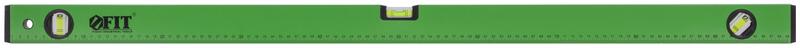 уровень "техно" 3 глазка фрезер. рабочая грань шкала 1000мм корпус зел. fit 18120 от BTSprom.by