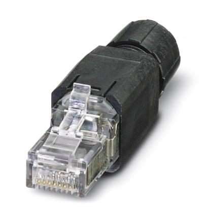 соединитель штекерный rj45-vs-08-rj45-5-q/ip20-ec phoenix contact 1417401 от BTSprom.by