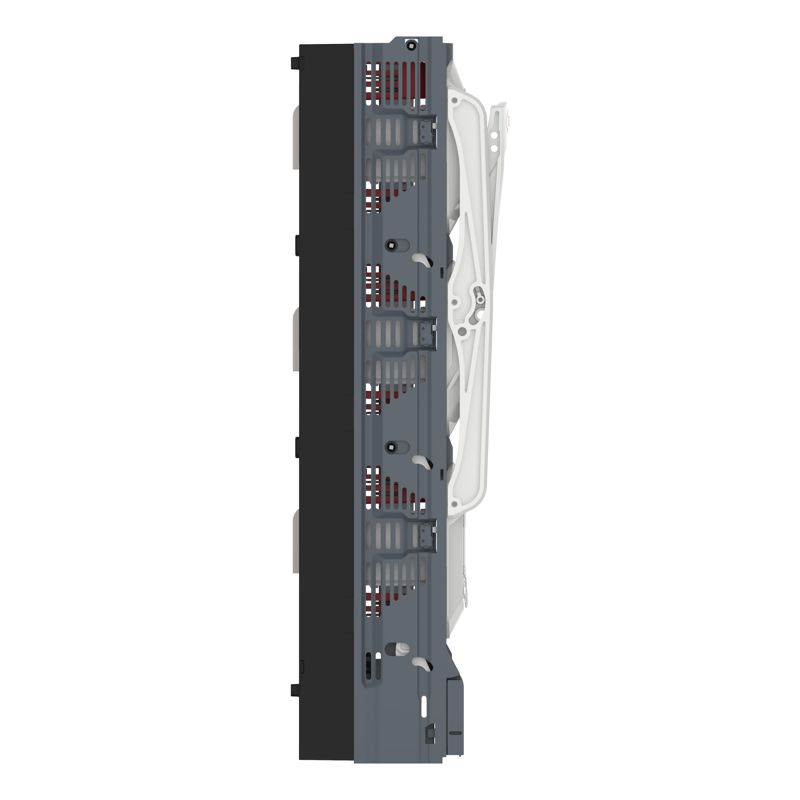  Выключатель вертикальный предохранитель разъединитель 400А 3P с 3х полюсным отключением с выводами "ласточкин хвост" DKC FSV02-T-3U-M10 фото в каталоге от BTSprom.by