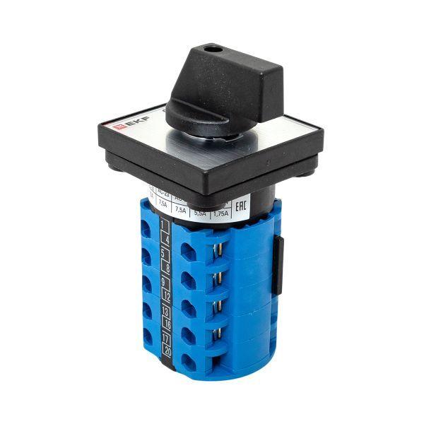  Переключатель кулачковый ПК-1-103 3п 10А "0-1-2-3" EKF pk-1-103-10 фото в каталоге от BTSprom.by