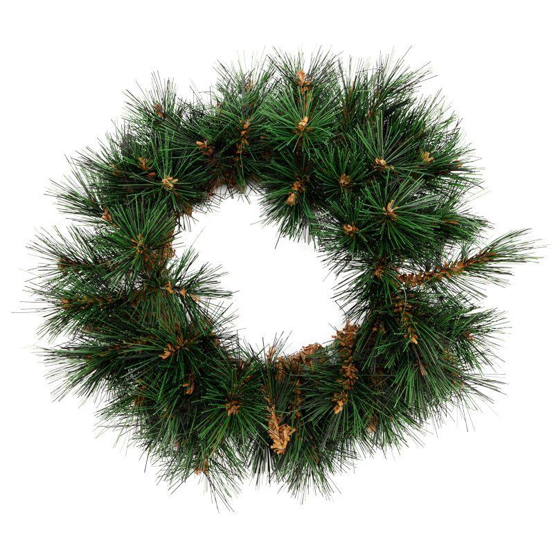  Венок еловый d30см IP44 леска Neon-Night 307-151 фото в каталоге от BTSprom.by