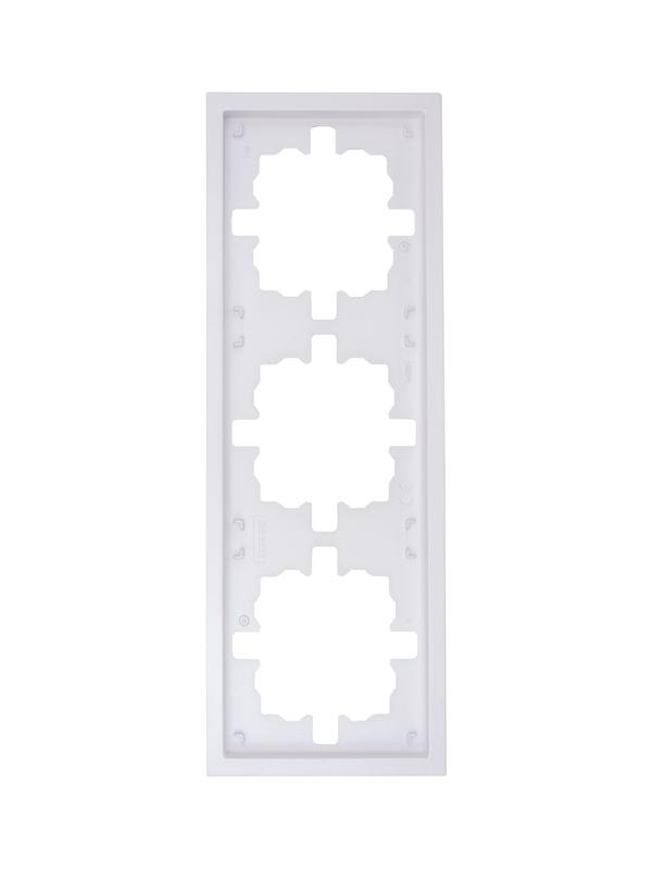 рамка 3-м zima универсальная бел. искра матов.. lezard 704-1400-148 от BTSprom.by