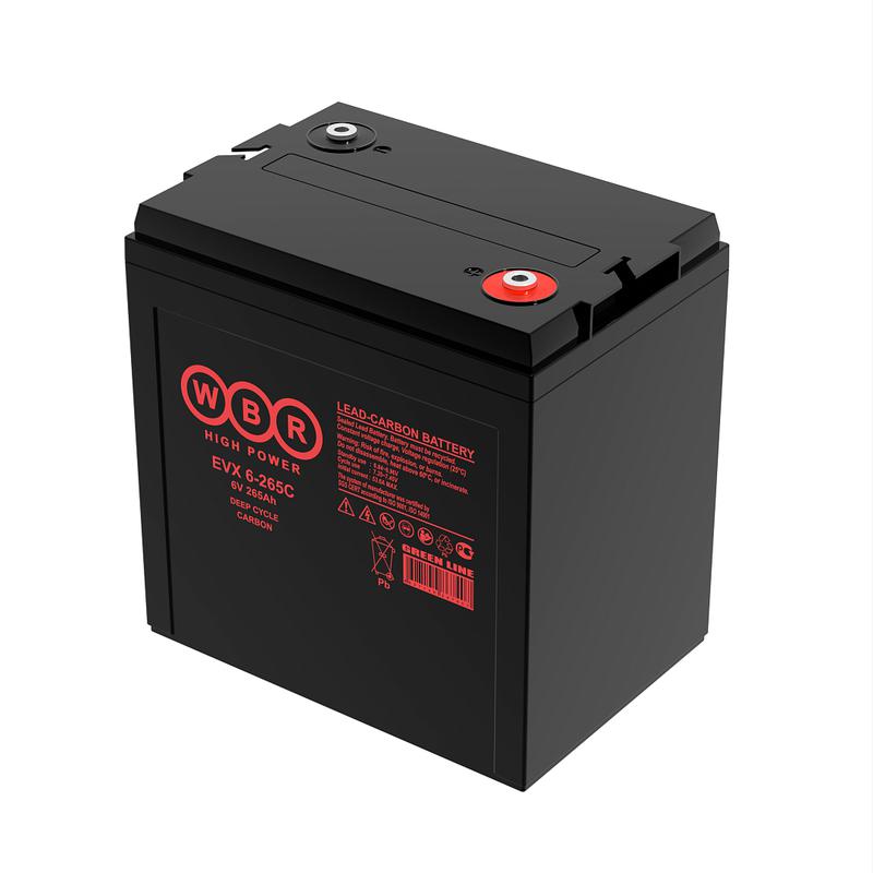 аккумулятор тяговый 6в 265а.ч wbr evx6-265c wbr от BTSprom.by