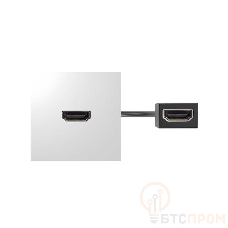 Модуль с адаптером проходной HDMI мама/мама бел. Simon 400 40001194-030 фото в каталоге от BTSprom.by  Модуль с адаптером проходной HDMI мама/мама бел. Simon 400 40001194-030 фото в каталоге от BTSprom.by