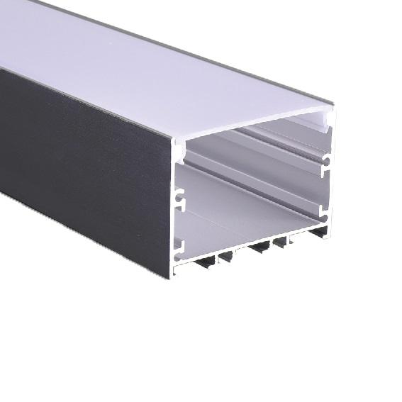 профиль накладной pal 5035-black (комплект 2м 2глухих заглушки рассеиватель матов. 4клипсы крепежных) 2м анод. pro jazzway 5058972 от BTSprom.by