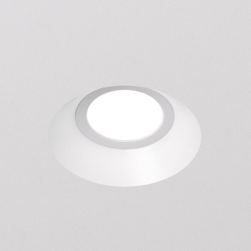 светильник встраиваемый точечный для натяжных пвх потолков inviz ip20 до 9вт gu10 led бел. abs-пластик denkirs dk2081-wh от BTSprom.by