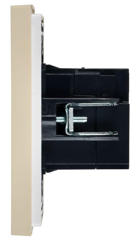  Розетка USB A+C 3.1А FORTE&PIANO FP450 ваниль IEK FP-U22-D31-K10 фото в каталоге от BTSprom.by