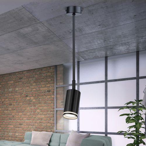 светильник ol43 bk mr16 gu10 ip20 настен./потолочн. спот черн. эра б0058490 от BTSprom.by