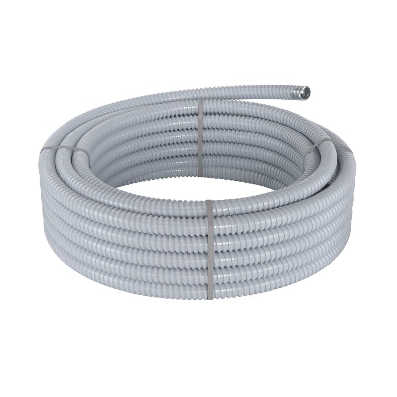  Металлорукав DN 35мм в герметичной ПВХ изоляции Dвн. 35мм Dнар. 41мм сер. (уп.25м) DKC 6071R-035 фото в каталоге от BTSprom.by