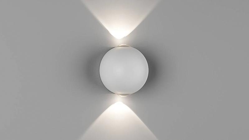 светильник настенный sfera-sbl gw-a161-2-6-wh-nw 6вт 4000к ip54 бел. designled 00-00003203 от BTSprom.by